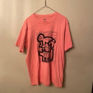 Keith haring graphic tee
